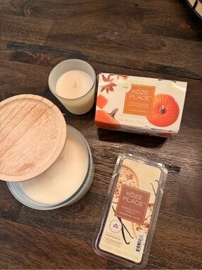 Fall candle set